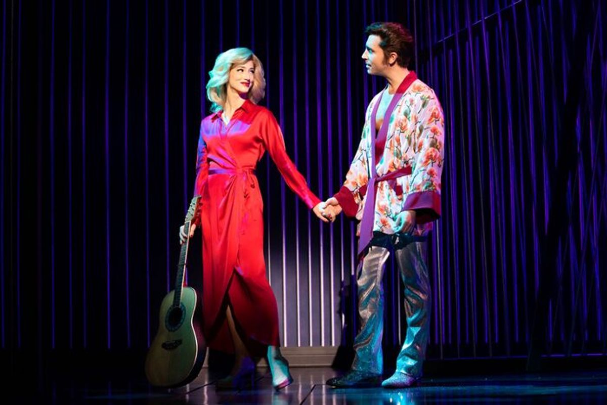 Amber Ardolino and Nick Fradiani  at 