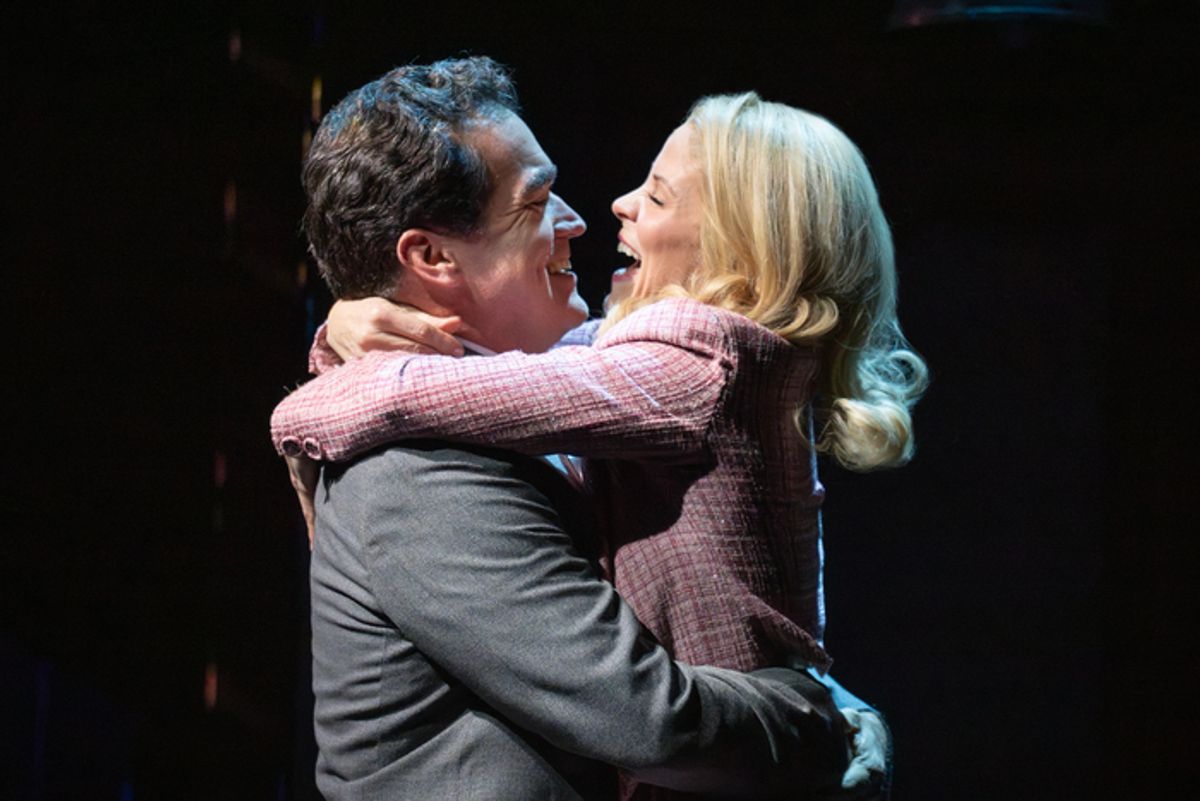 Brian d'Arcy James and Kelli O'Hara at 