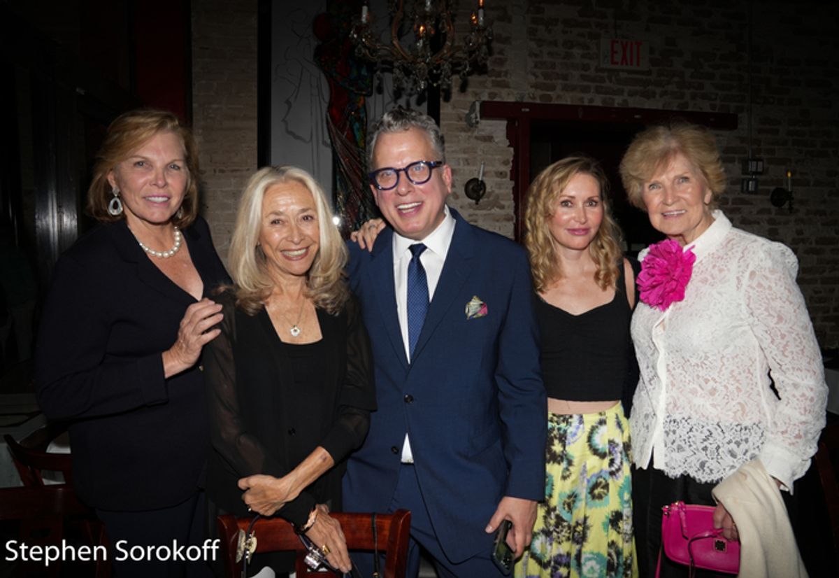 Karen Donnely, Eda Sorokoff, Billy Stritch, Casey Paul at 