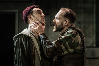 Jake Neads and Ralph Fiennes Photo