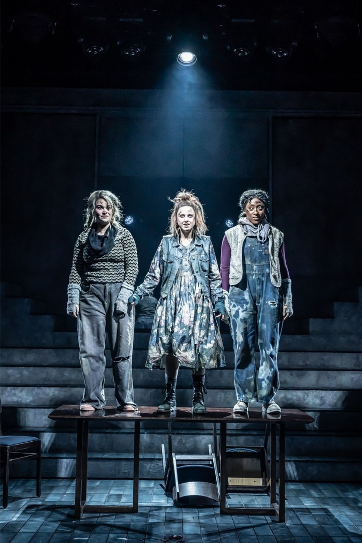 Lola Shalam, Lucy Mangan, Danielle Fiamanya at 