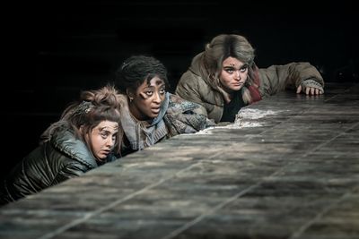 Lucy Mangan, Danielle Fiamanya, Lola Shalam Photo