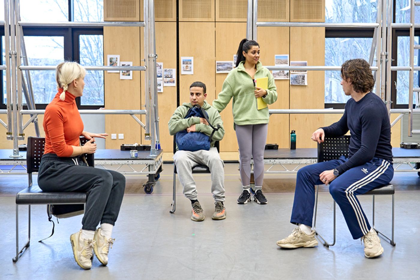 Photos: Inside Rehearsal For THE BOY AT THE BACK OF THE CLASS at the Rose Theatre  Image