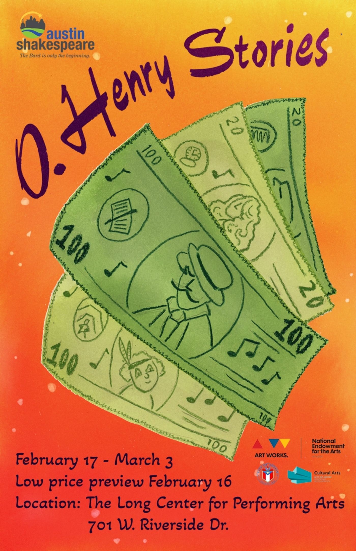 Austin Shakespeare to Present O. HENRY STORIES at Rollins Theatre  Image