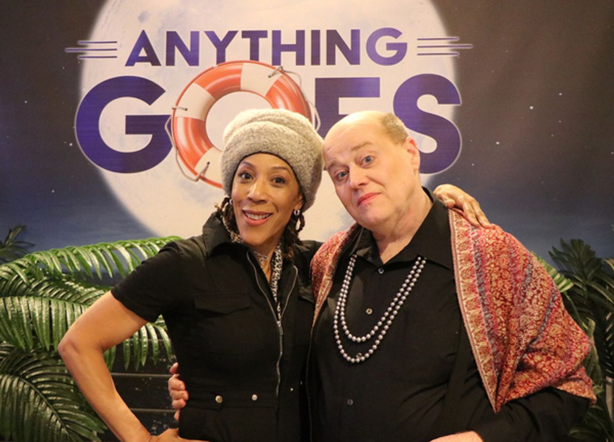 Genevieve Ven Johnson and Anthony Whitaker at 