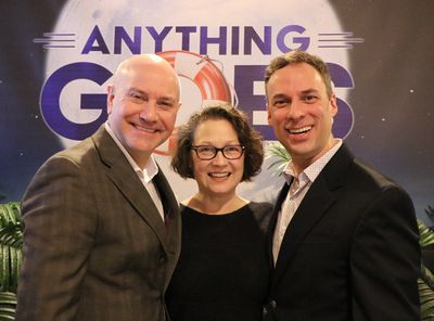 Artistic Director and director of Anything Goes Michael Weber, Choreographer Tammy Ma Photo