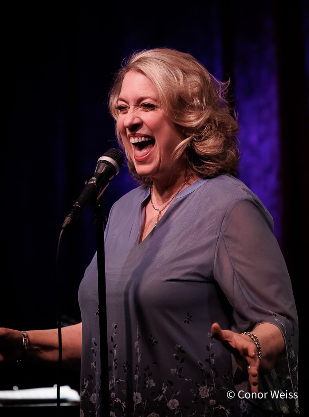 Carolyn Montgomery at Birdland Jazz Club. Photo: Conor Weiss at 