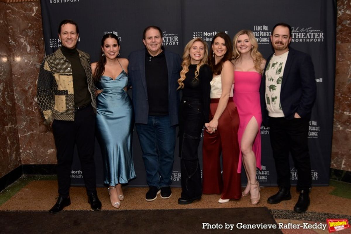 Danny Bernardy, Giną Naomi Baez, John Simpkins (Director and Choreographer), Morgan Hecker, Lauren Weiberg, Lauren Echausse and Matt DaSilva at 