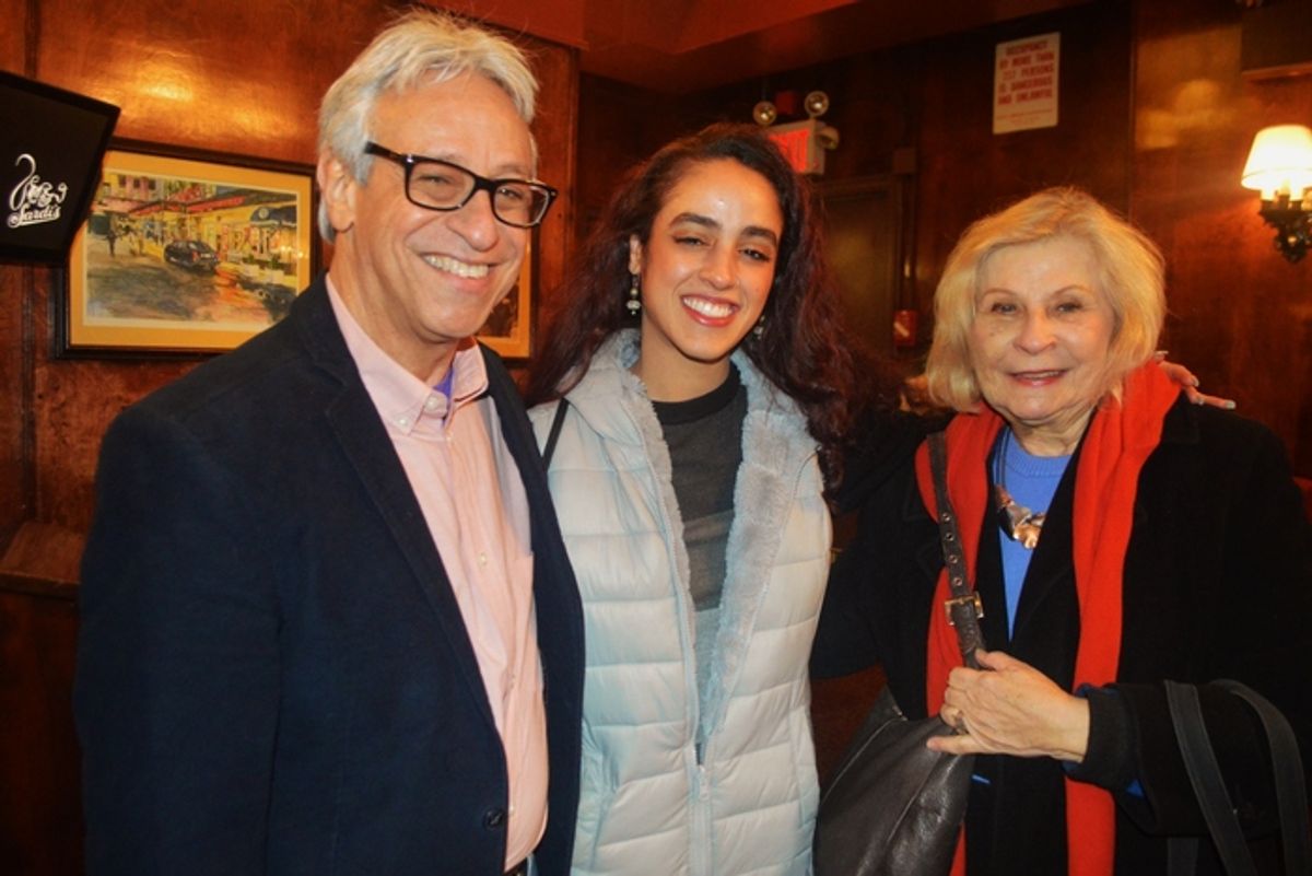 Jeff Saver, Mariella Saver, and Jane Klain at 