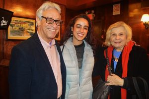 Jeff Saver, Mariella Saver, and Jane Klain @ BroadwayWorld Jeff Saver, Mariella Saver, and Jane Klain Photo