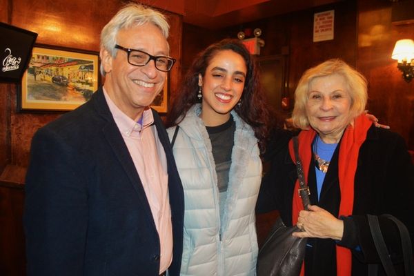 Jeff Saver, Mariella Saver, and Jane Klain Photo