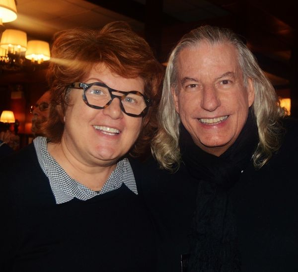 Klea Blackhurst and Gabriel Barre Photo