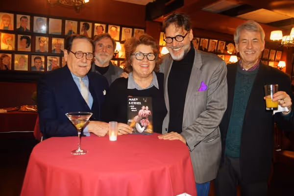 Peter Mintun, Robert Armin, Klea Blackhurst, David Staller, and Michael Colby Photo