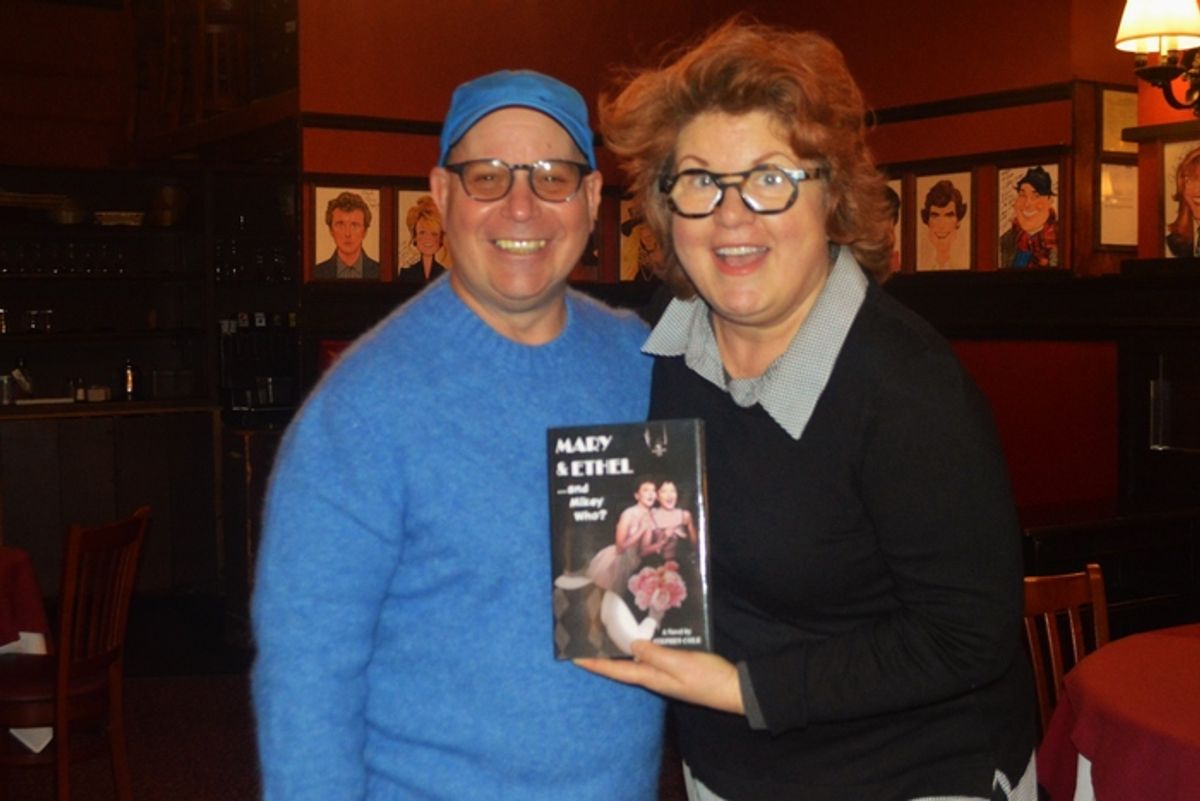 Stephen Cole and Klea Blackhurst at 