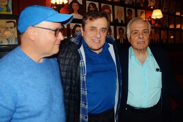 Stephen Cole, Michael McCormick, and Peter Filichia Photo
