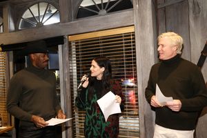 Colman Domingo, Riley Keough and Jeffrey Sharp Photo
