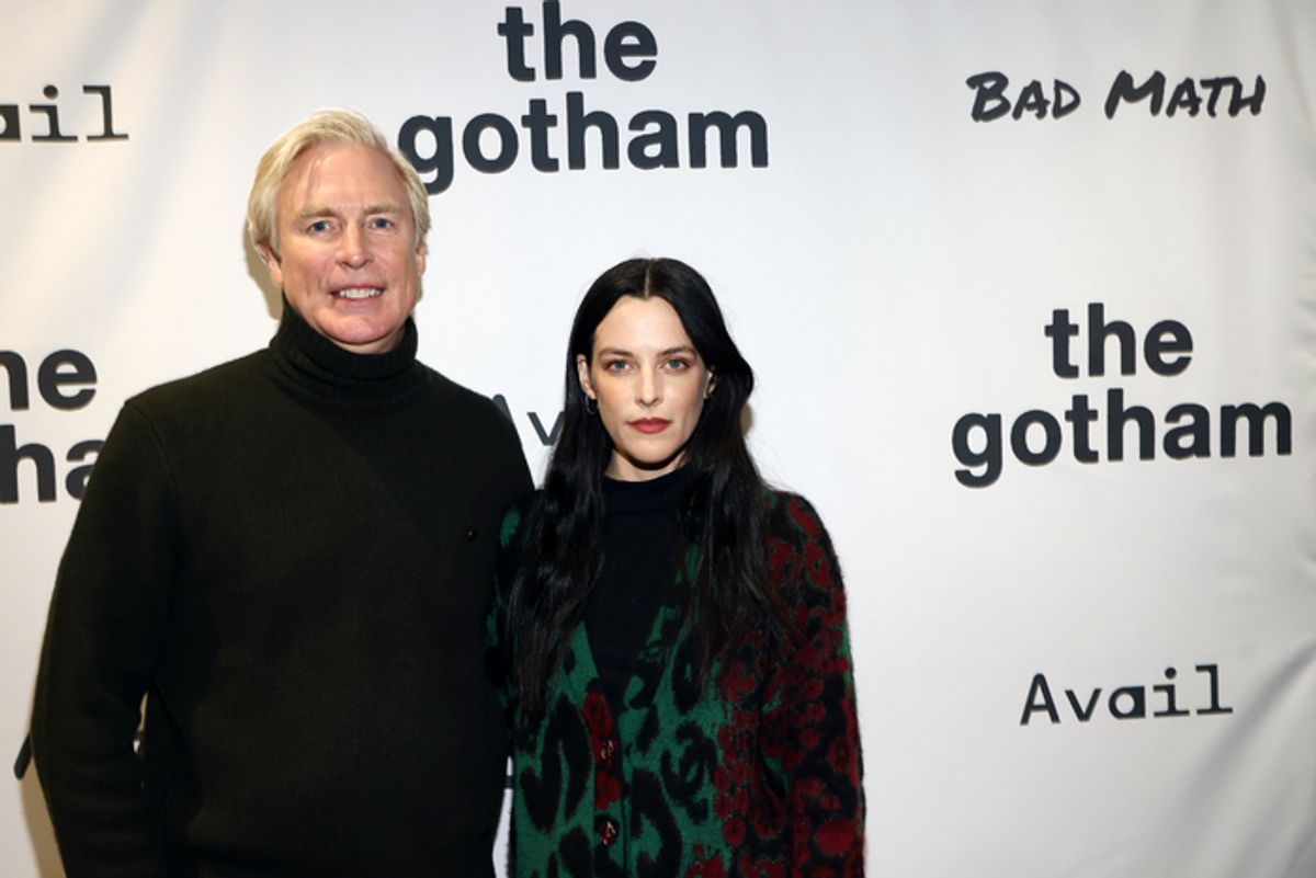 Jeffrey Sharp and Riley Keough at 