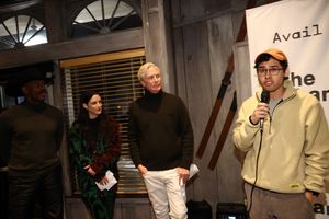 Colman Domingo, Riley Keough, Jeffrey Sharp and Chris Giliberti Photo