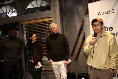 Colman Domingo, Riley Keough, Jeffrey Sharp and Chris Giliberti Photo