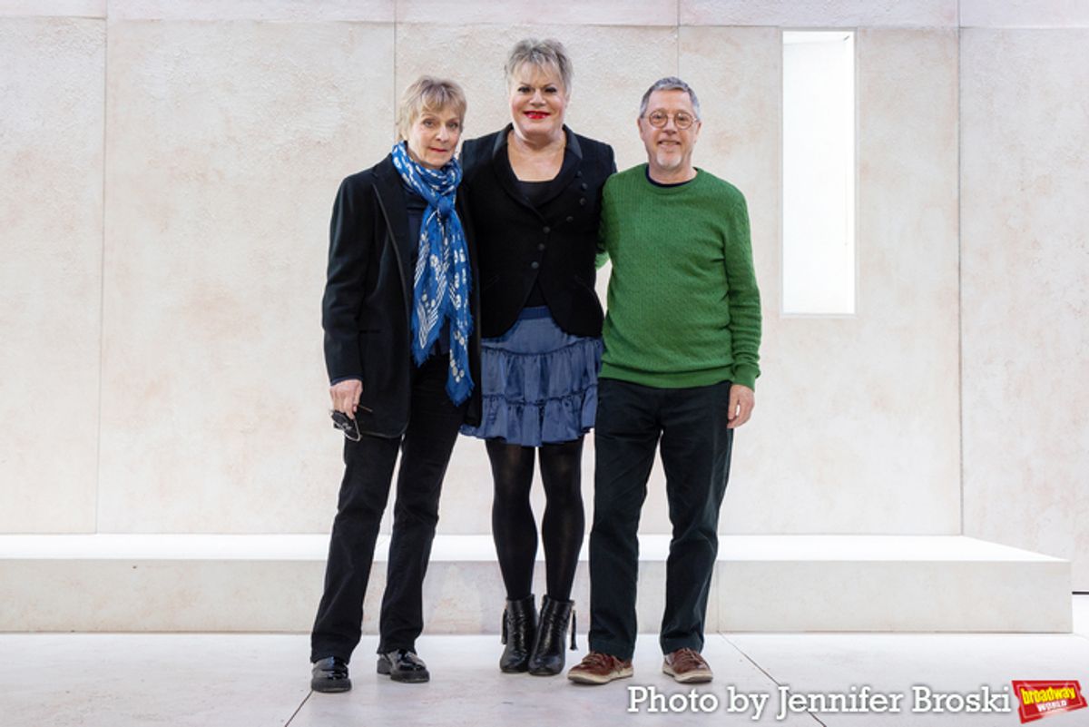 Selina Cadell, Eddie Izzard, Mark Izzard at 