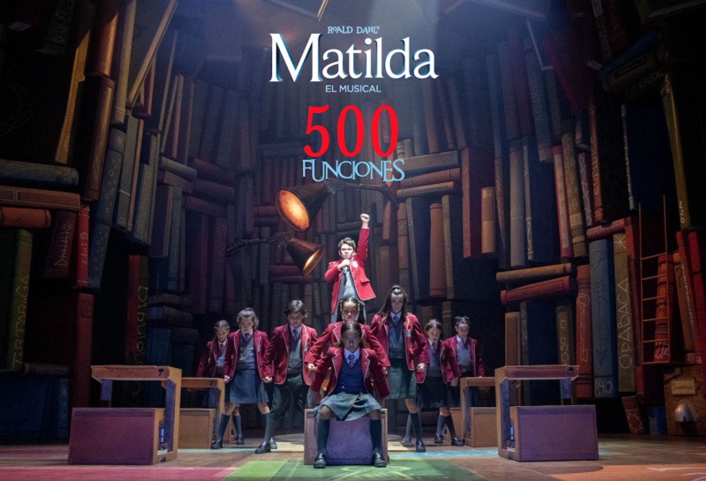 MATILDA cumple 500 funciones MATILDA cumple 500 funciones Image
