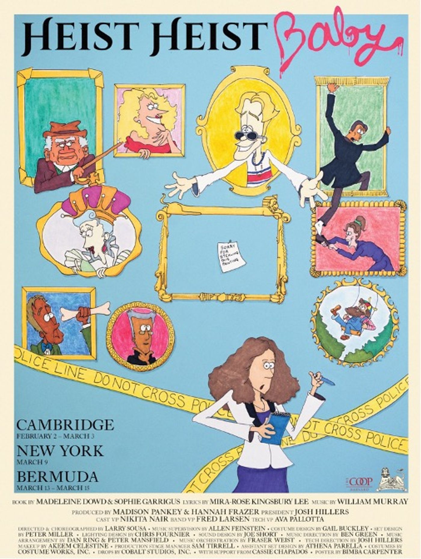 Harvard's Hasty Pudding Theatricals Will Celebrate 175 Years with HEIST HEIST BABY  Image