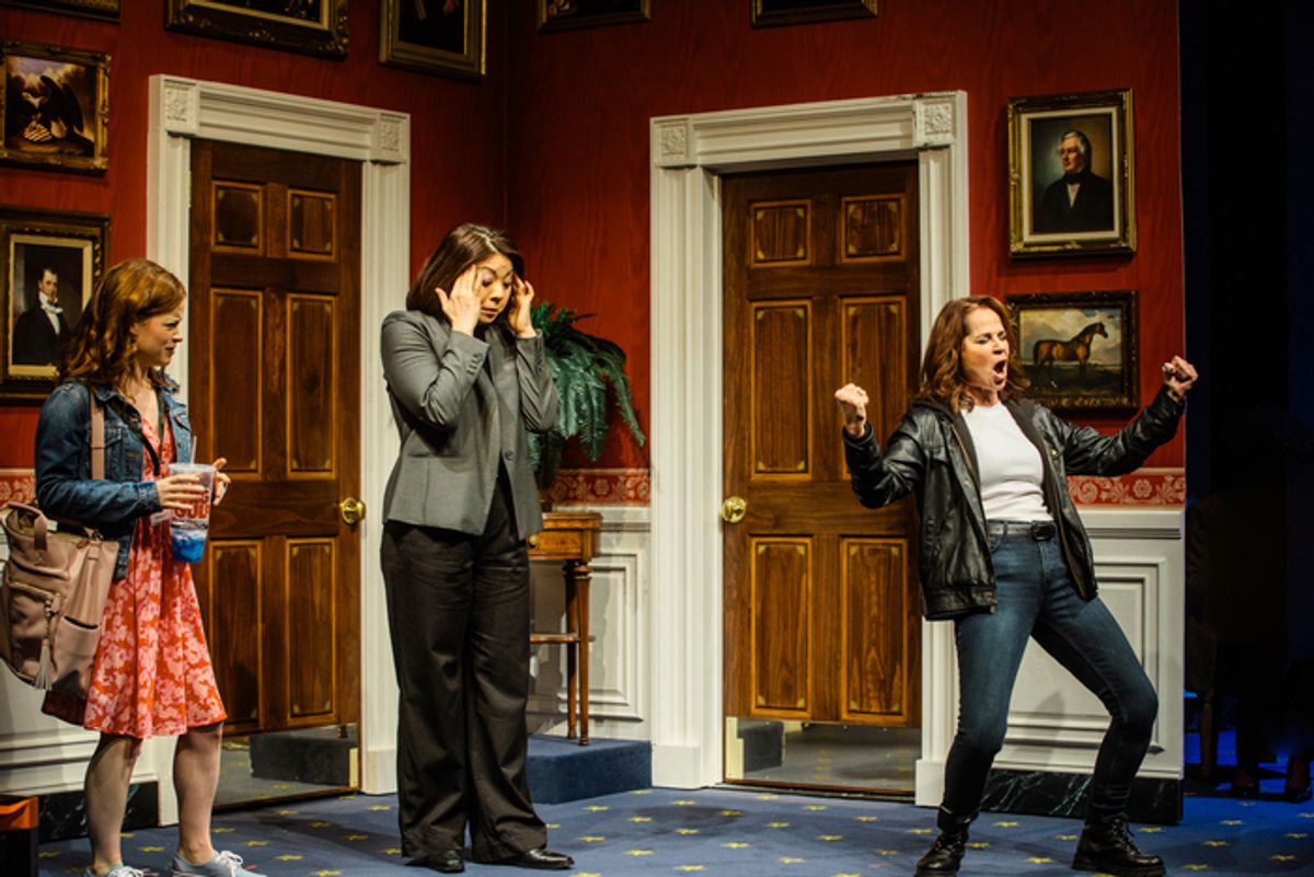 Jane Levy, Celeste Den and Deirdre Lovejoy at 