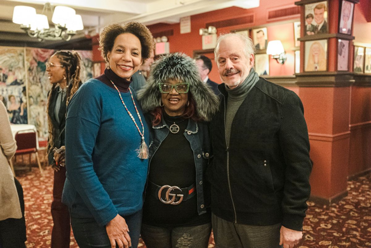 Hasna Muhammad, Irene Gandy, Jeffrey Richards at 