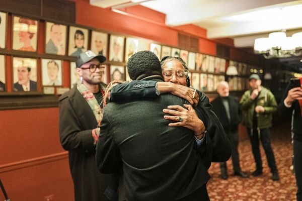 Leslie Odom, Jr. and Sade Lythcott Photo