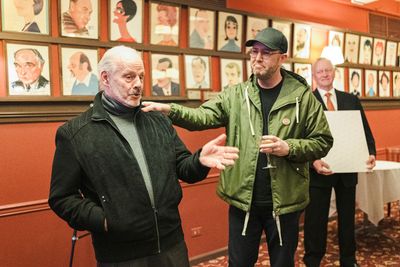 Jeffrey Richards and Hunter Arnold Photo