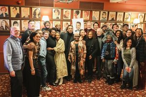Leslie Odom, Jr. with the company of Purlie Victorious Photo