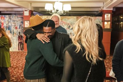 Ephraim Sykes and Leslie Odom, Jr. Photo