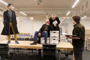 Aaron Krohn, Howard W. Overshown, Adrian Schiller Photo