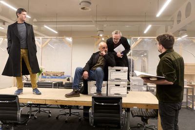 Aaron Krohn, Howard W. Overshown, Adrian Schiller Photo