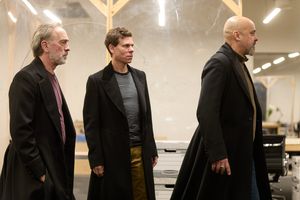 Adrian Schiller, Aaron Krohn, Howard W. Overshown Photo