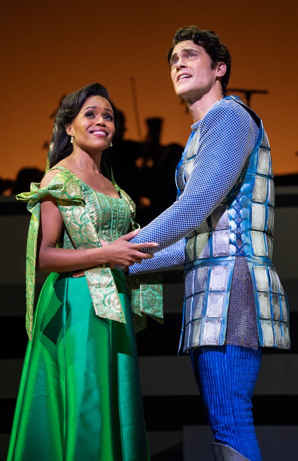 Nikki Renée Daniels  and Cheyenne Jackson Photo