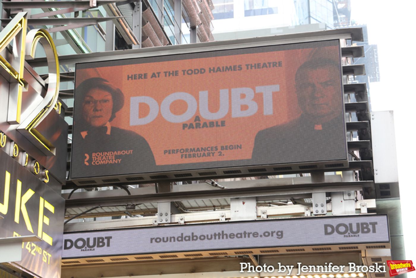 Up on the Marquee: DOUBT  Image