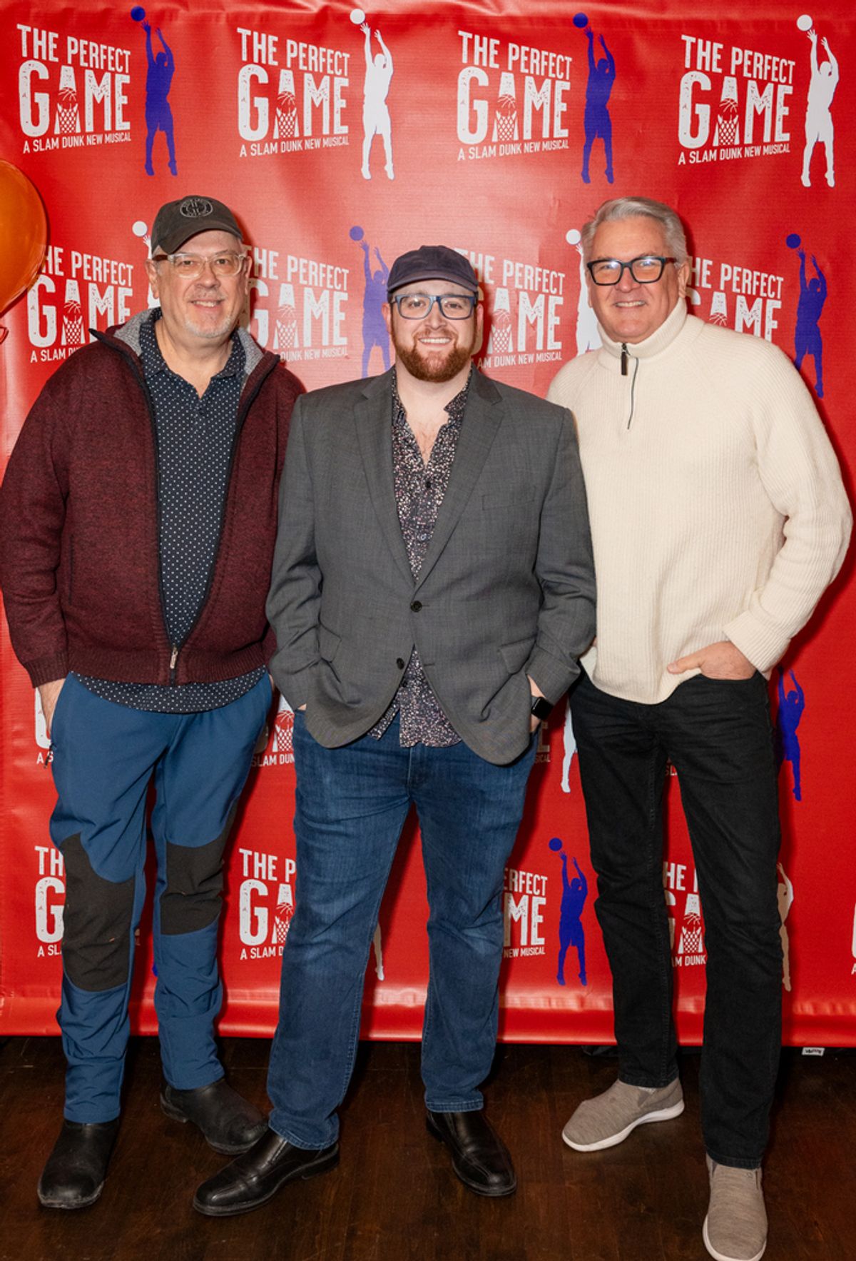 Tim Sulka, Michael Chase Gosselin and Richard Hillman at 