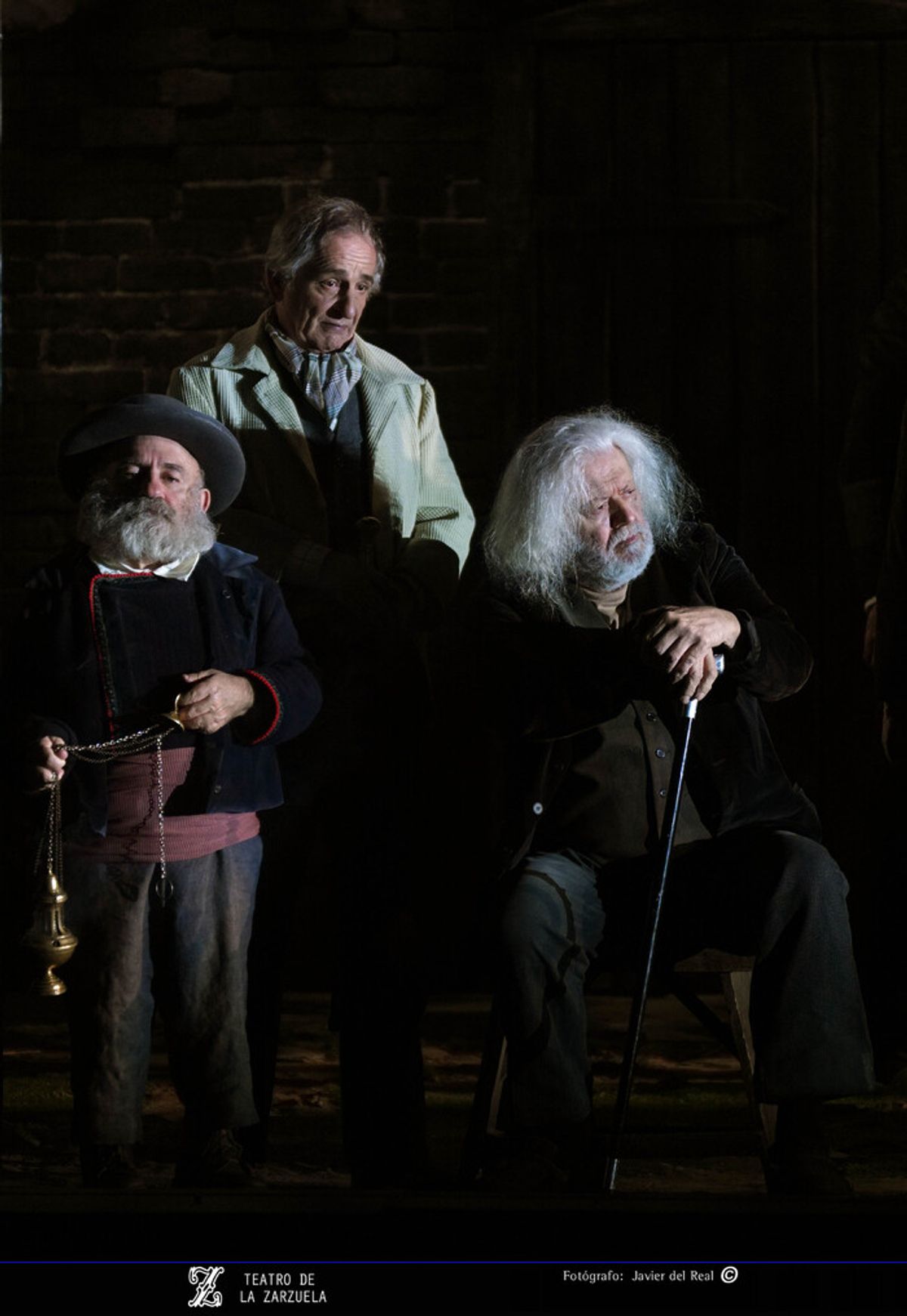 Emilio Gavira, Pep Molina y Mario Gas at 