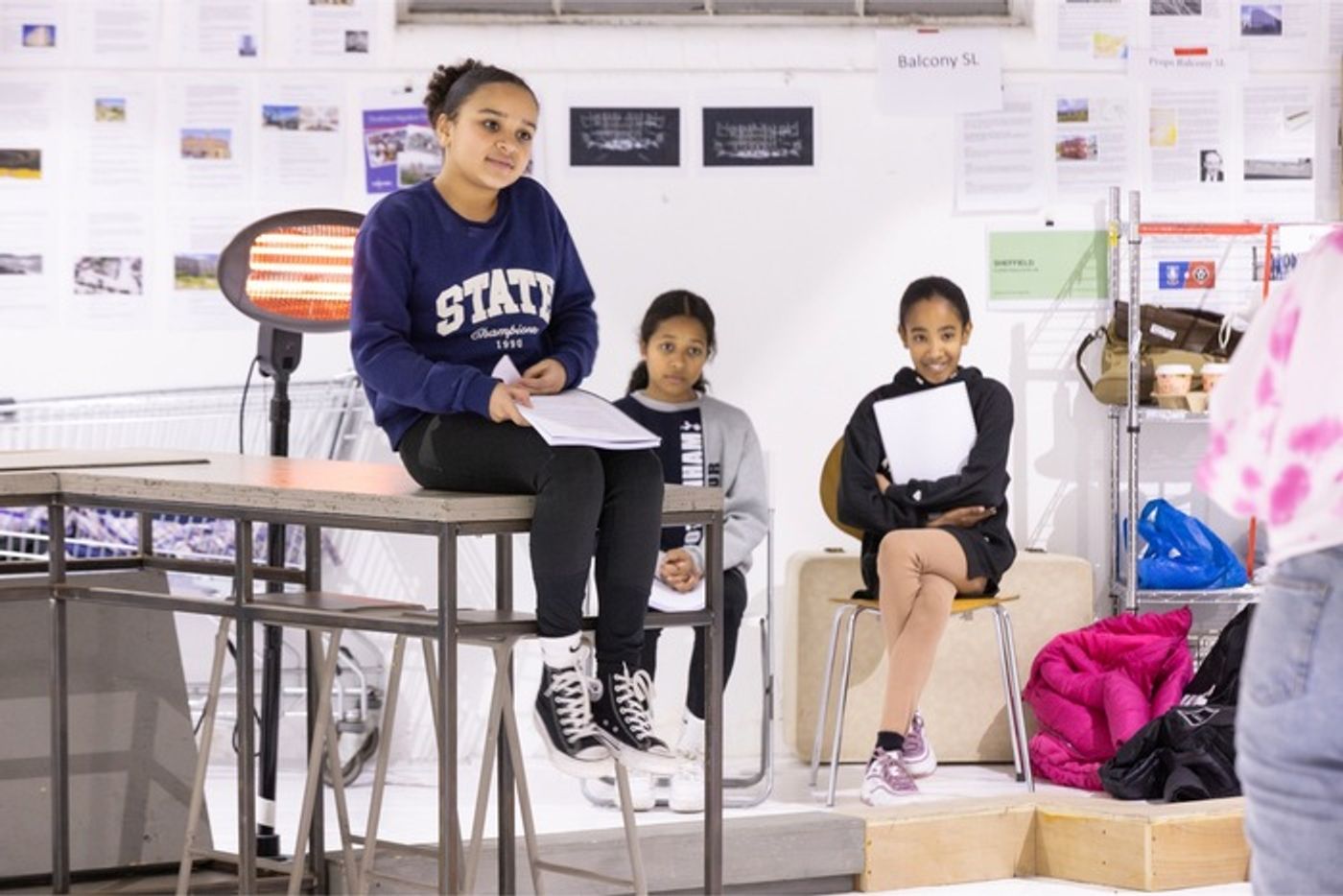 Photos: Inside Rehearsal For the West End Transfer of STANDING AT THE SKY'S EDGE Photos: Inside Rehearsal For the West End Transfer of STANDING AT THE SKY'S EDGE Image