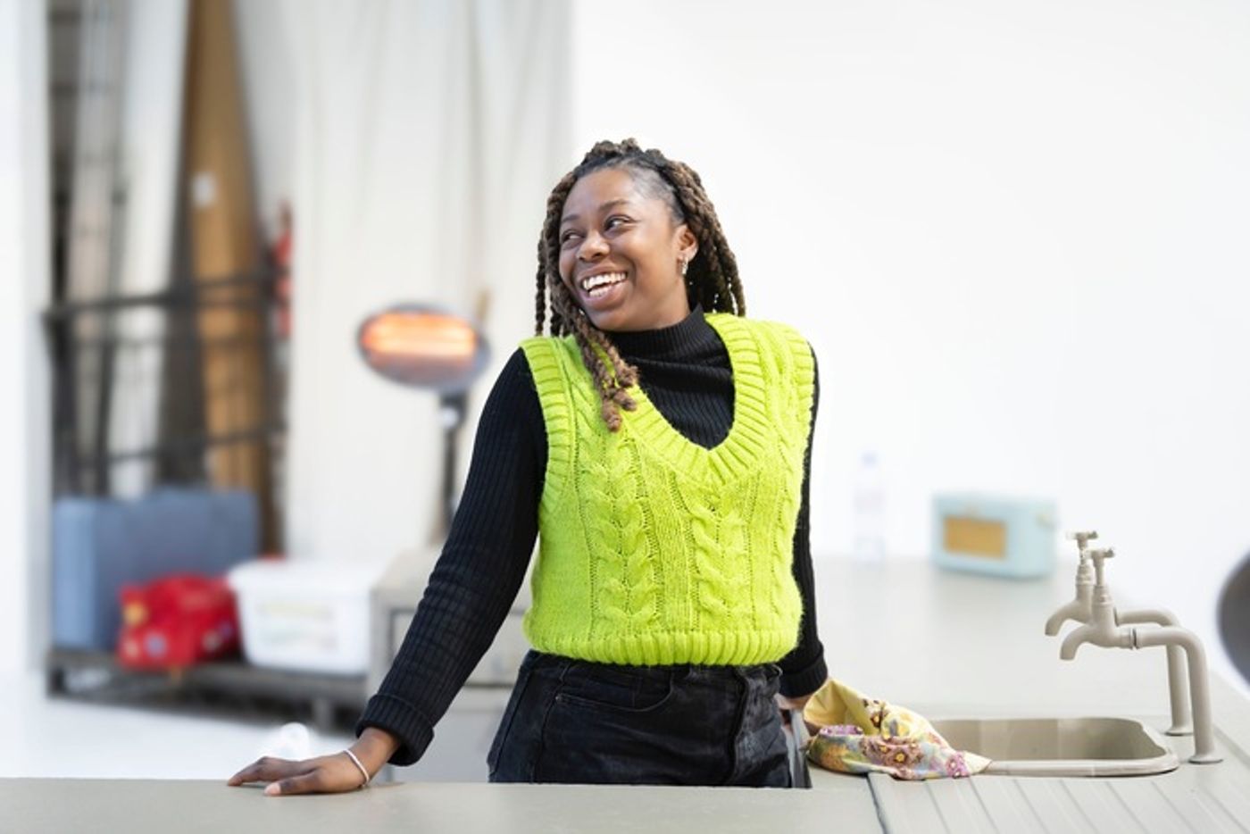 Photos: Inside Rehearsal For the West End Transfer of STANDING AT THE SKY'S EDGE Photos: Inside Rehearsal For the West End Transfer of STANDING AT THE SKY'S EDGE Image