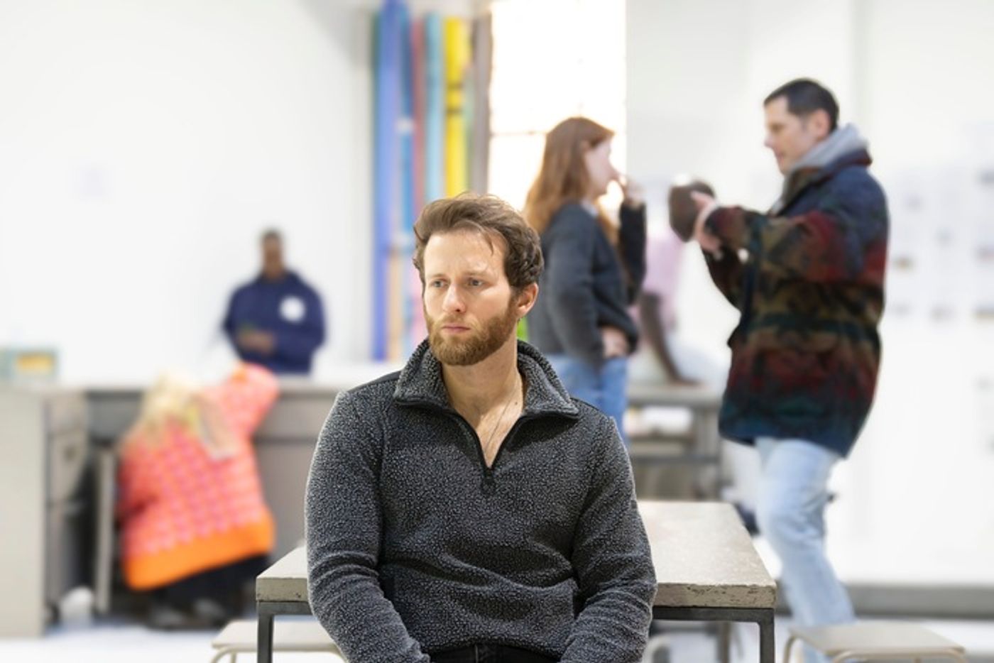 Photos: Inside Rehearsal For the West End Transfer of STANDING AT THE SKY'S EDGE Photos: Inside Rehearsal For the West End Transfer of STANDING AT THE SKY'S EDGE Image