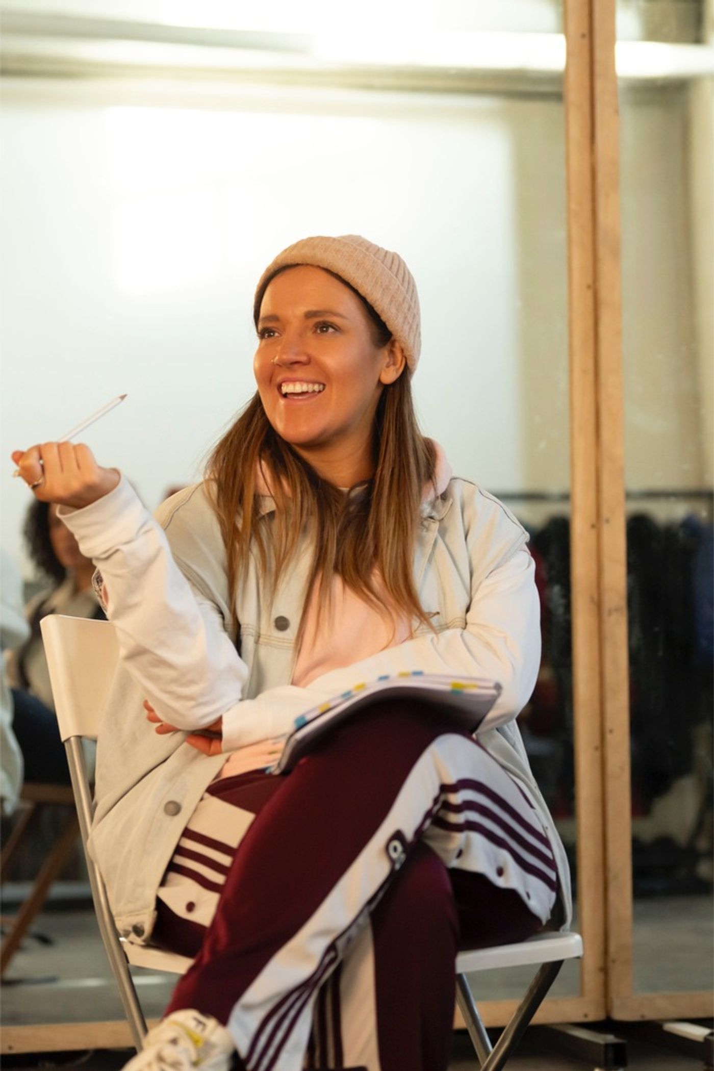 Photos: Inside Rehearsal For the West End Transfer of STANDING AT THE SKY'S EDGE Photos: Inside Rehearsal For the West End Transfer of STANDING AT THE SKY'S EDGE Image