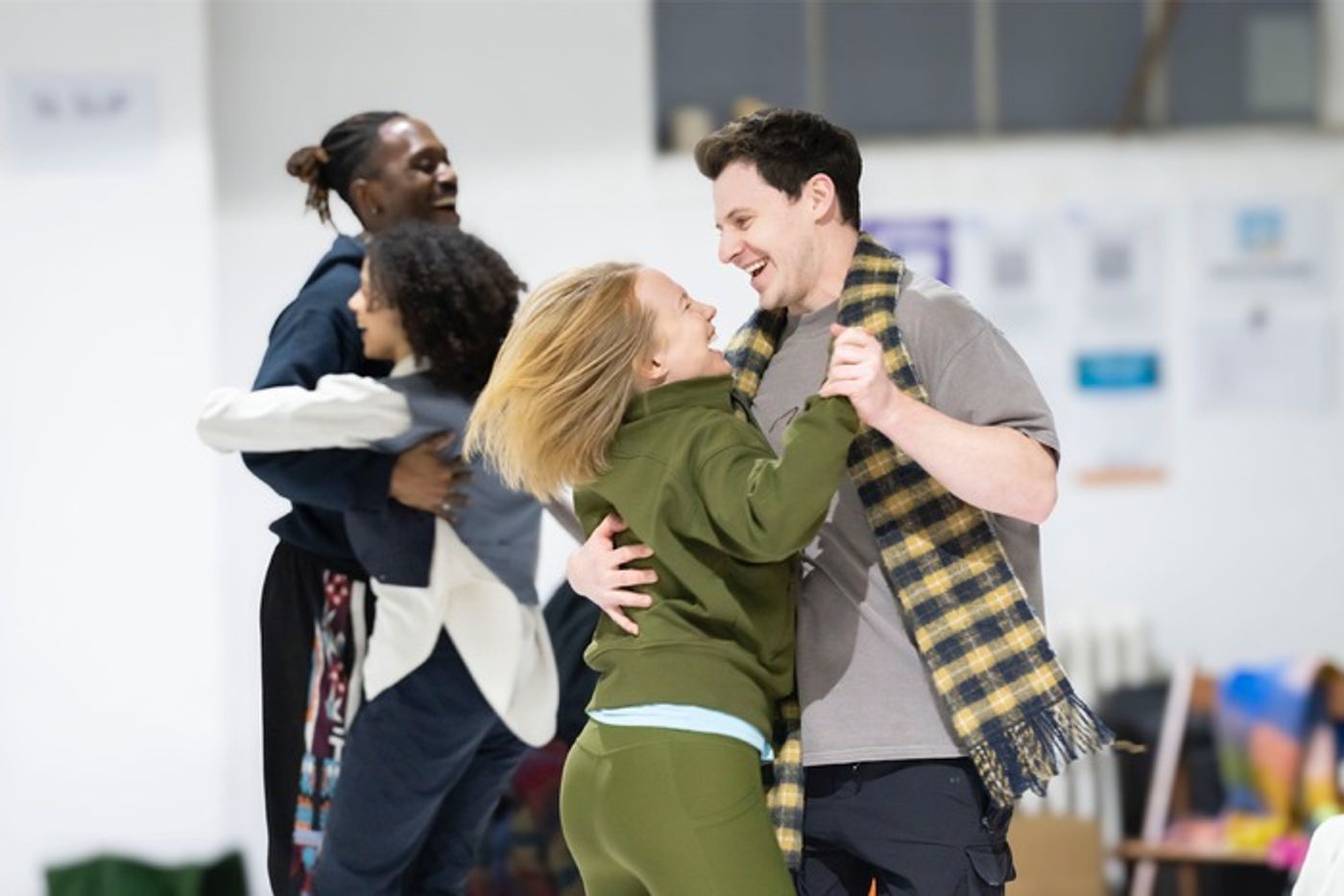 Photos: Inside Rehearsal For the West End Transfer of STANDING AT THE SKY'S EDGE Photos: Inside Rehearsal For the West End Transfer of STANDING AT THE SKY'S EDGE Image