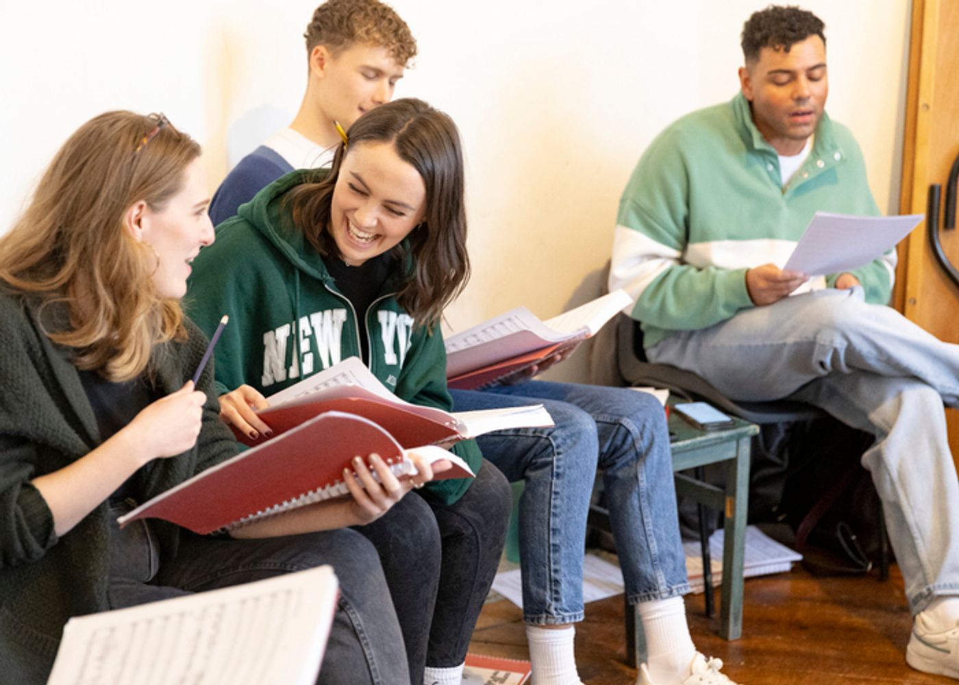 Photos: Inside Rehearsal For SONGS FOR A NEW WORLD Upstairs at the Gatehouse  Image