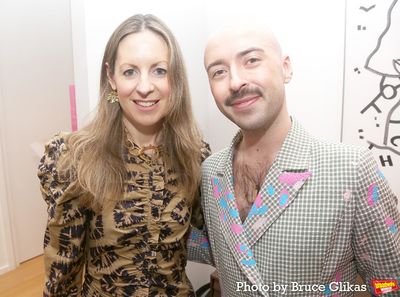 Deputy Consul General at the British Consulate General, New York Hannah Young and Rob Photo