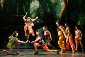 Nolan Almeida, Kenny Ramos, Raye Zaragoza and the cast of Peter Pan @ BroadwayWorld Nolan Almeida, Kenny Ramos, Raye Zaragoza and the cast of Peter Pan Photo