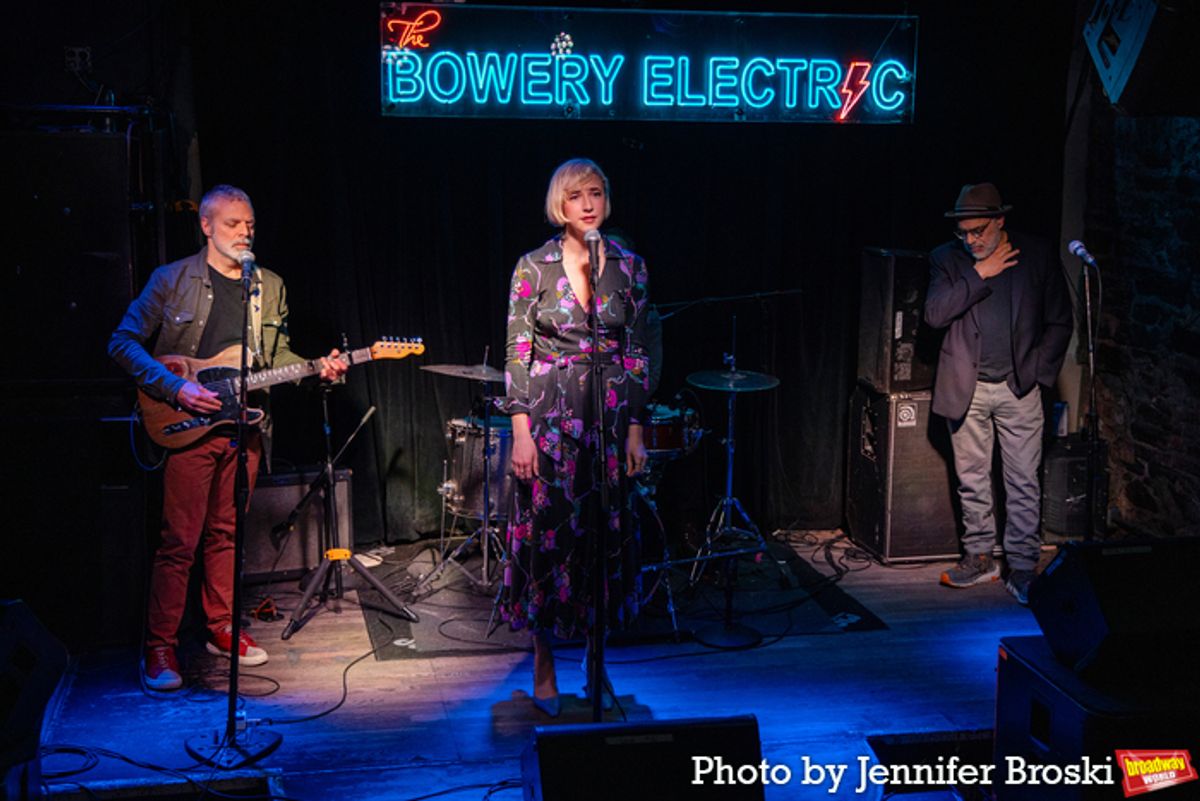 Erik Della Penna, Julia Knitel, David Yazbek at 