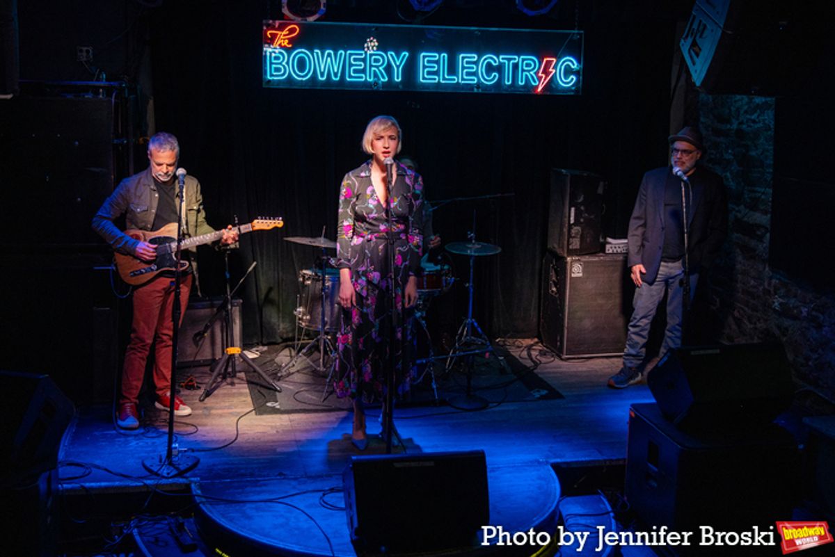 Erik Della Penna, Julia Knitel, David Yazbek at 