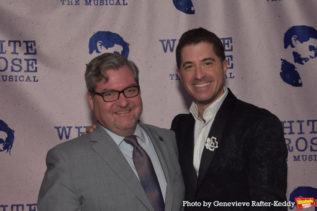 Robert Signom III (Production Manager) and Will Nunziata at 